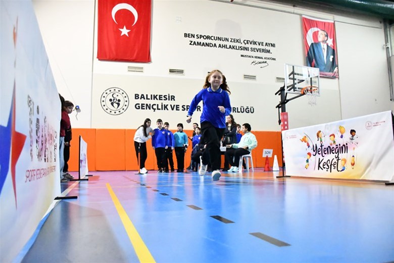 GELECEĞİN SPORCULARI KEŞFEDİLİYOR…