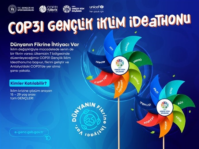 COP31 GENÇLİK İKLİM İDEATHONU BAŞVURULARI BAŞLADI
