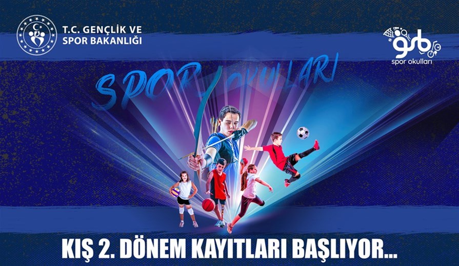 GSB Spor Okulları ve Engelsiz Spor Okullarında 2. Kış Dönemi Başlıyor