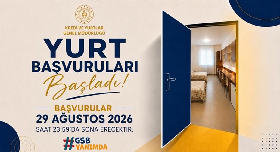 2026-2027 GSB Yurt Başvuruları Başladı