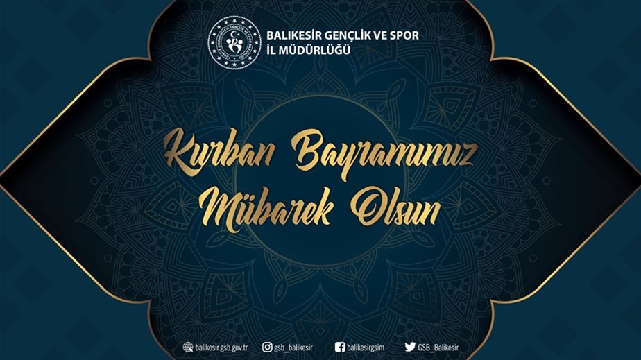 İL MÜDÜRÜ ADEM ÖZALP'TEN KURBAN BAYRAMI MESAJI