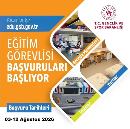 Eğitim Görevlisi Başvuruları Başladı