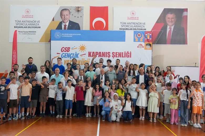 GSB GENÇLİK YAZ KULÜBÜ KAPANIŞ ŞENLİĞİ COŞKUYLA GERÇEKLEŞTİRİLDİ