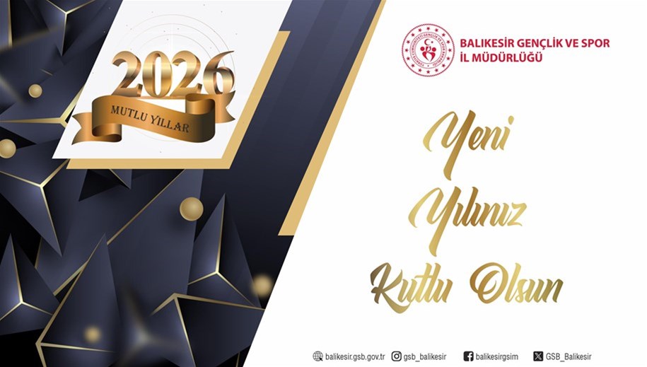  İl Müdürü Adem Özalp'ten, Yeni Yıl Mesajı